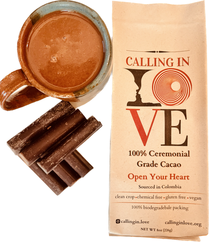 100% Ceremonial Grade Cacao Sticks