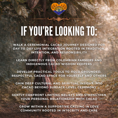 Returning to Your Origin – Cacao Course